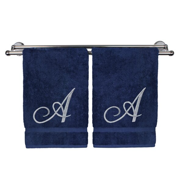 monogramed bath towel